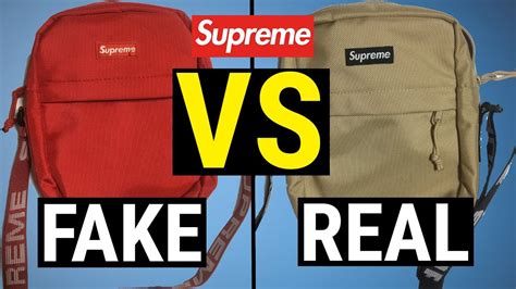 fake supreme over the shoulder bag|is a supreme bag genuine.